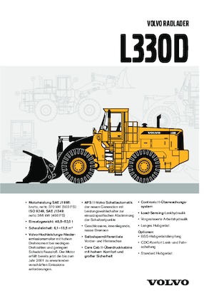 Колесни товарачи Volvo L 330 D-LB