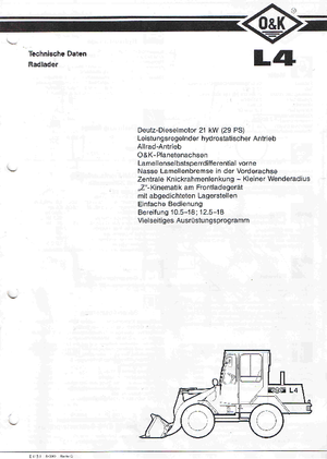 Колесни товарачи O&K L 4 C