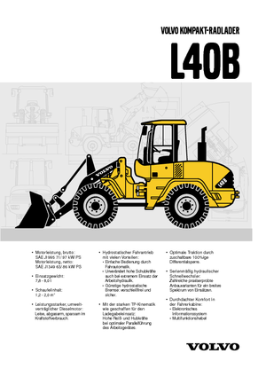 Колесни товарачи Volvo L 40 BTP