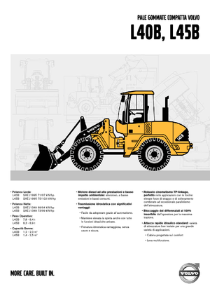 Колесни товарачи Volvo L40B TPS
