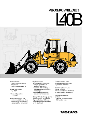 Колесни товарачи Volvo L 40 BTP