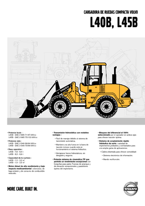 Колесни товарачи Volvo L40B TPS