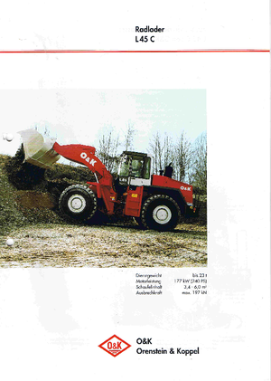 Колесни товарачи O&K L 45 C