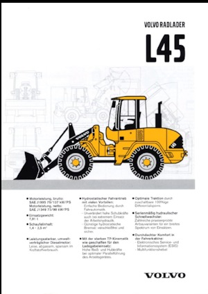 Колесни товарачи Volvo L 45