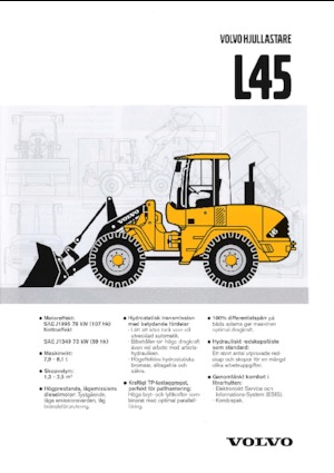 Колесни товарачи Volvo L 45