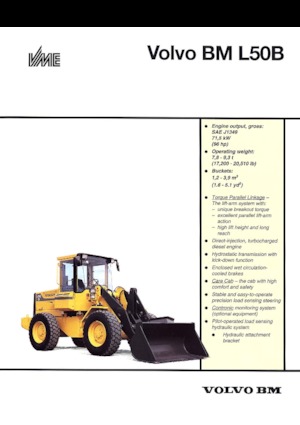 Колесни товарачи Volvo L 50 B