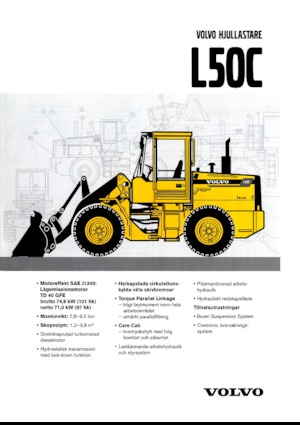 Колесни товарачи Volvo L 50 C