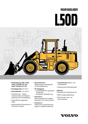 Колесни товарачи Volvo L 50 D