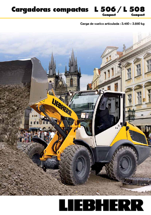 Колесни товарачи Liebherr L 508 Compact