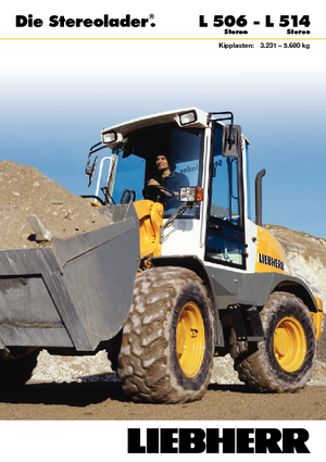 Колесни товарачи Liebherr L 508 Stereo