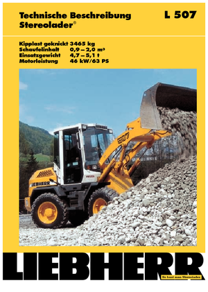 Колесни товарачи Liebherr L 507 P-Stereo