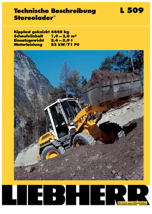 Колесни товарачи Liebherr L 508 Z-Stereo