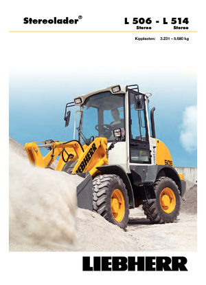 Колесни товарачи Liebherr L 507 Stereo