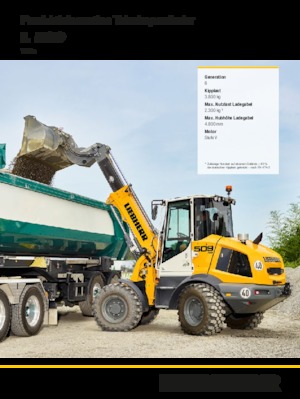 Колесни товарачи Liebherr L 509 Tele