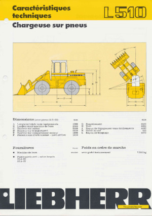 Колесни товарачи Liebherr L 510