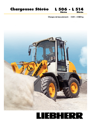 Колесни товарачи Liebherr L 506 Stereo