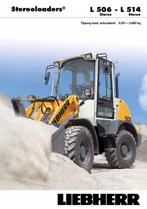 Колесни товарачи Liebherr L 514 Stereo