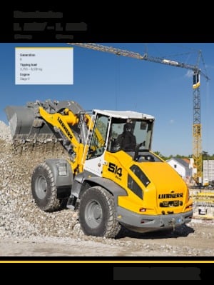 Колесни товарачи Liebherr L 514 Stereo