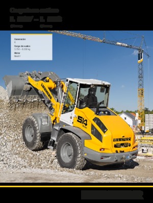 Колесни товарачи Liebherr L 514 Stereo