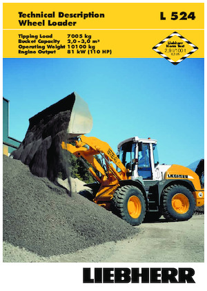 Колесни товарачи Liebherr L 524