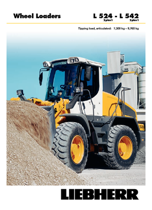 Колесни товарачи Liebherr L 524 P 2 plus 1