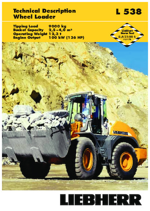 Колесни товарачи Liebherr L 538
