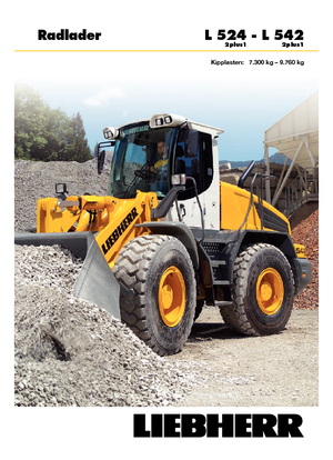 Колесни товарачи Liebherr L 524 P