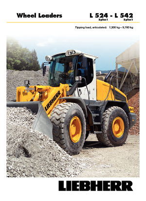 Колесни товарачи Liebherr L 524 P