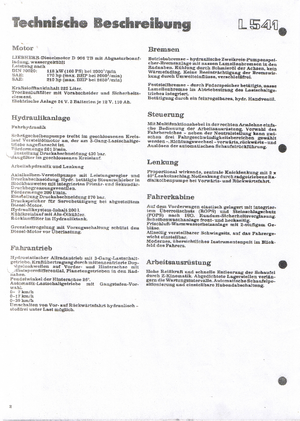 Колесни товарачи Liebherr L 541 B