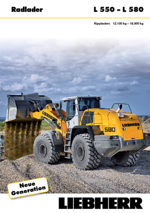 Колесни товарачи Liebherr L 550