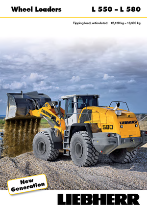 Колесни товарачи Liebherr L 550