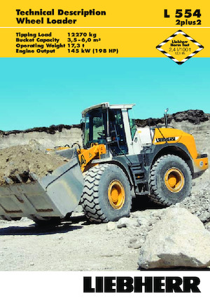 Колесни товарачи Liebherr L 554 2+2