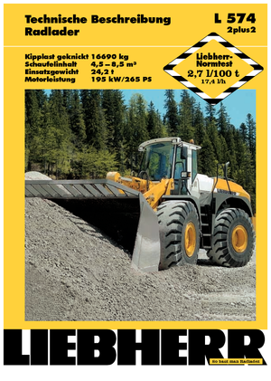 Колесни товарачи Liebherr L 574