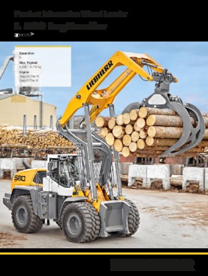 Колесни товарачи Liebherr L 580 LogHandler XPower