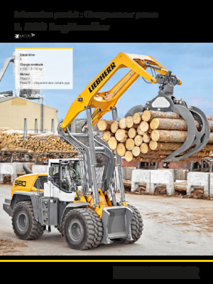 Колесни товарачи Liebherr L 580 LogHandler XPower