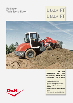 Колесни товарачи O&K L 8.5 FT