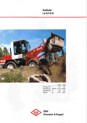 Колесни товарачи O&K L 8 B