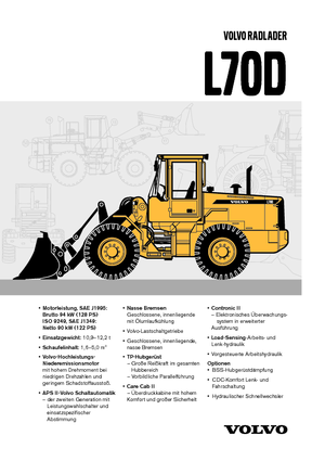 Колесни товарачи Volvo L 70 D