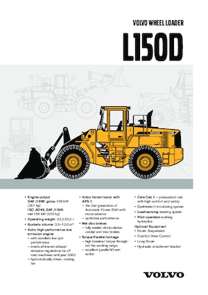 Колесни товарачи Volvo L150DLB