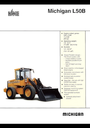 Колесни товарачи Michigan L50B