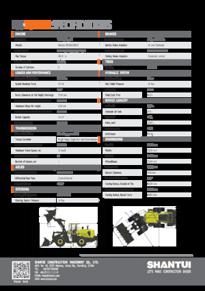Колесни товарачи Shantui L55-B5 HMAX