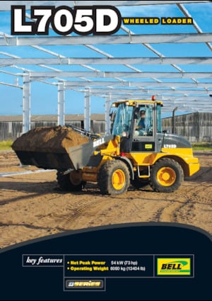 Колесни товарачи Bell L705D