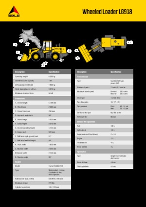 Колесни товарачи SDLG L918