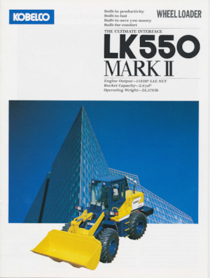 Колесни товарачи Kobelco LK550