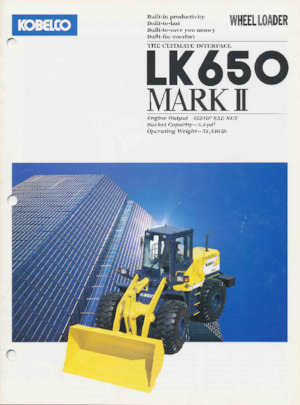 Колесни товарачи Kobelco LK650A