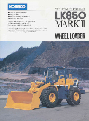Колесни товарачи Kobelco LK850