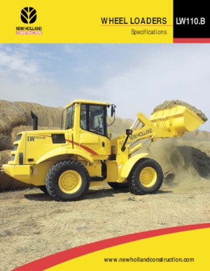 Колесни товарачи New Holland LW110 B