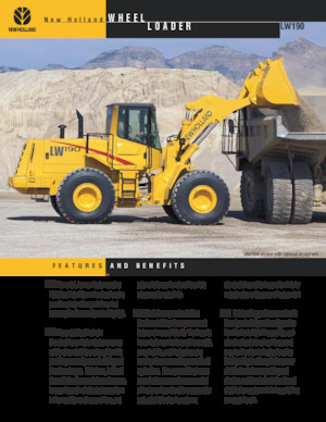 Колесни товарачи New Holland LW190