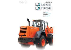 Колесни товарачи Hitachi LX 145 E
