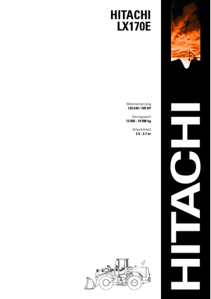 Колесни товарачи Hitachi LX 170 E